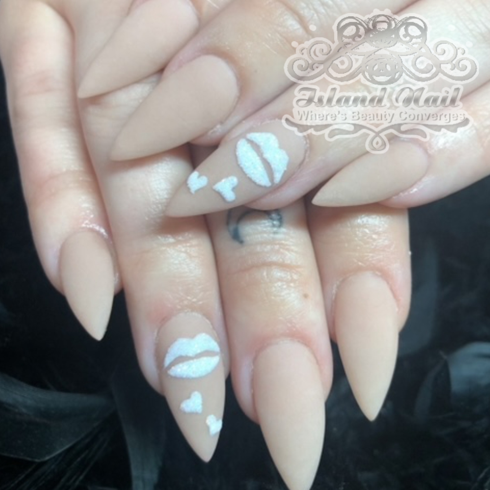 Island Nails Spa nail work in Hilton Head Island, South Carolina